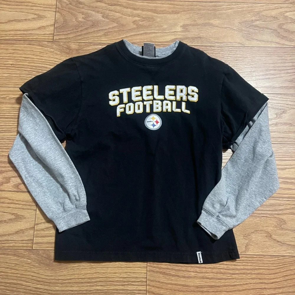 Pittsburgh Steelers Shirt Youth Large